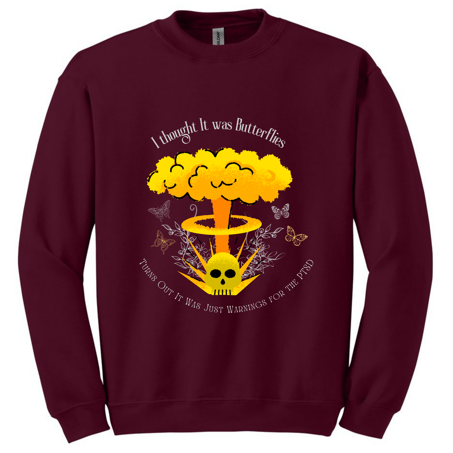 Sike... PTSD Crewneck Sweatshirt