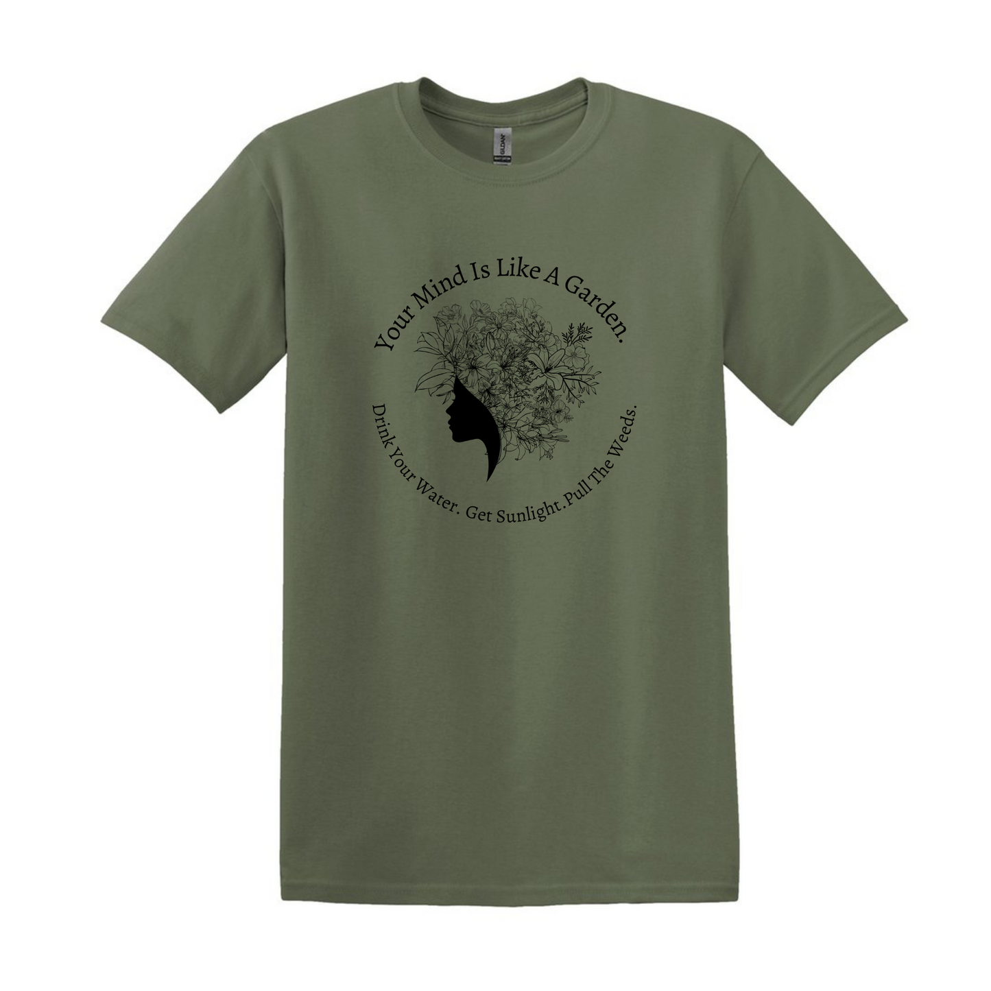 Mind Like A Garden T-Shirt - Black